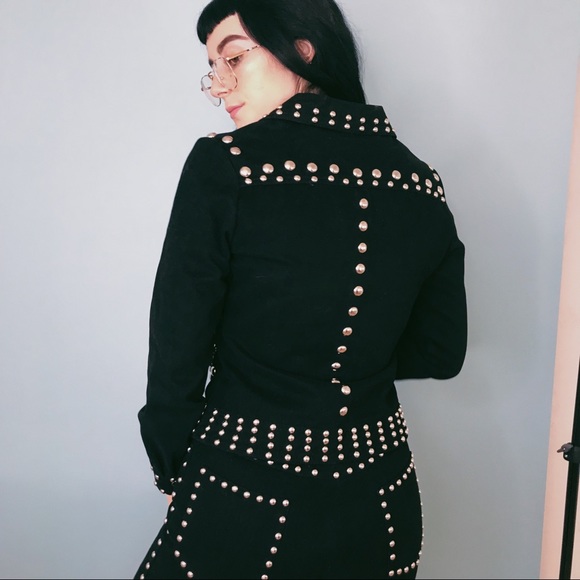 SOLD || 70s Authentic Roncelli Studded Denim Set - Picture 6 of 8